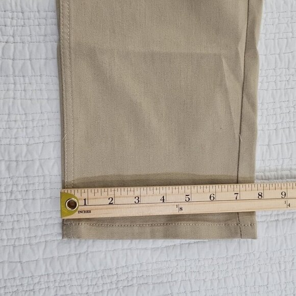 NEW DKNY Stanton Jeans Men's 38x30 Tan Ultimate Stretch Denim Slim Tapered NWT - Picture 7 of 16